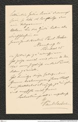 Nachlass Franz Steindachner, Brief von Paul Sachse an Franz Steindachner (27.12.1905), Inv.Nr. 429.06, Seite 4